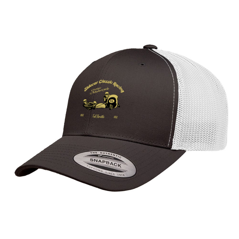 Sidecar Classic Racing Retro Trucker Cap by kongkonroru | Artistshot