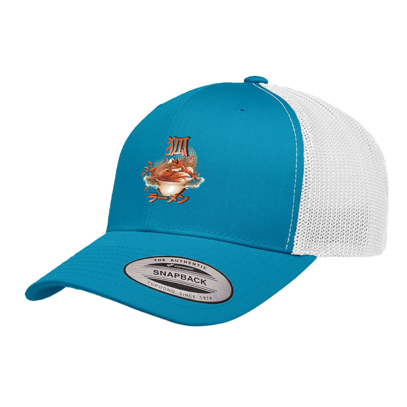 Fox Ramen Retro Trucker Cap by loisyyanagran | Artistshot