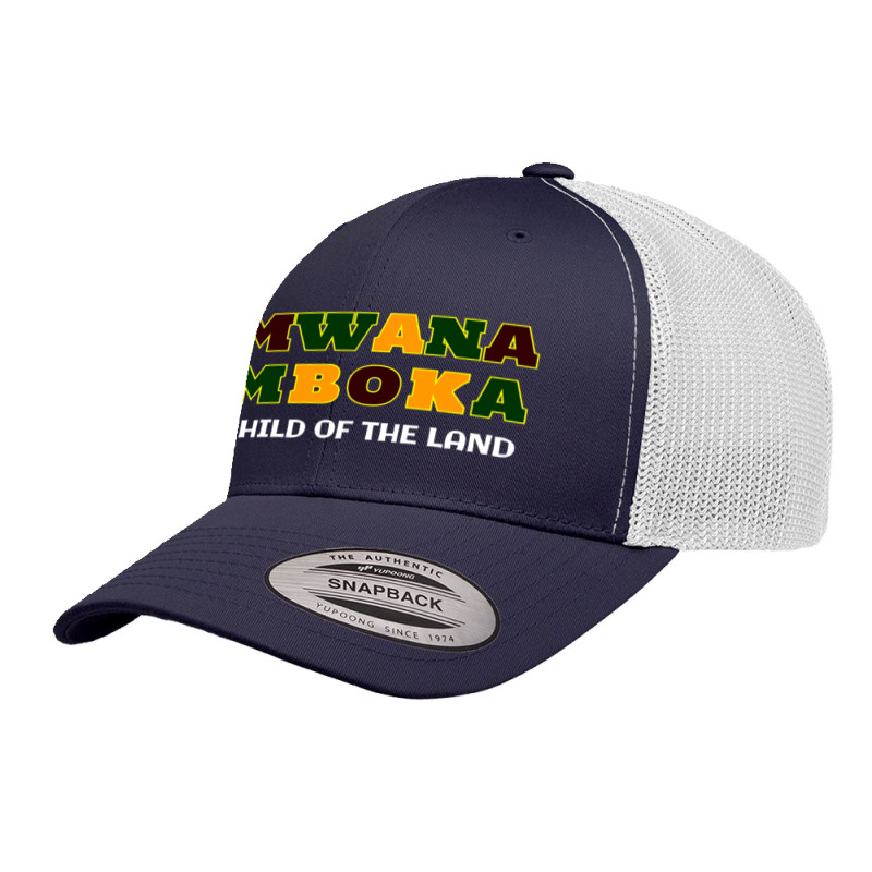 Mwana Mboka Retro Trucker Cap by JOAR_STORE | Artistshot