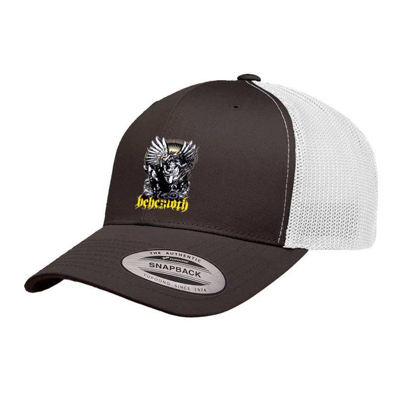 Behemoth Monster Art Retro Trucker Cap by marvogabrial | Artistshot