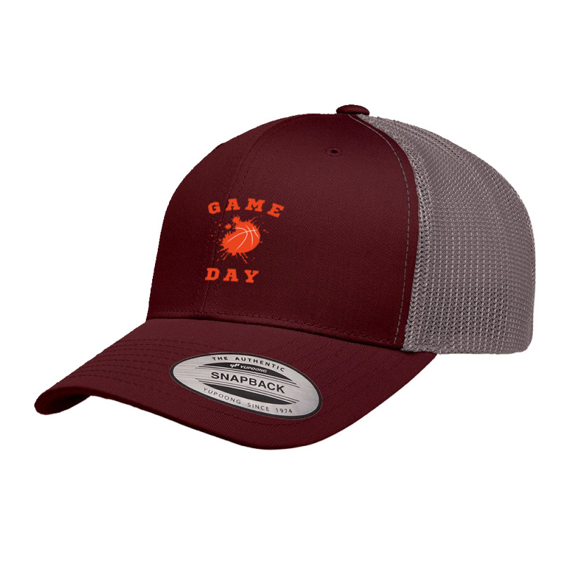 Game Day, Basketball Funny Retro Trucker Cap by khaerul anwar | Artistshot