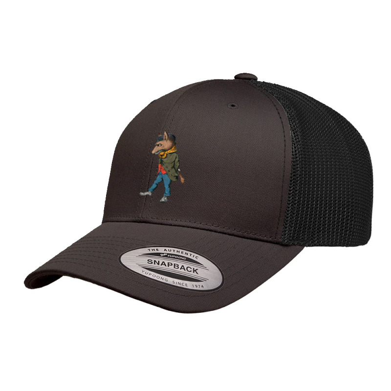 Animal People Retro Trucker Cap by Leonardewis | Artistshot