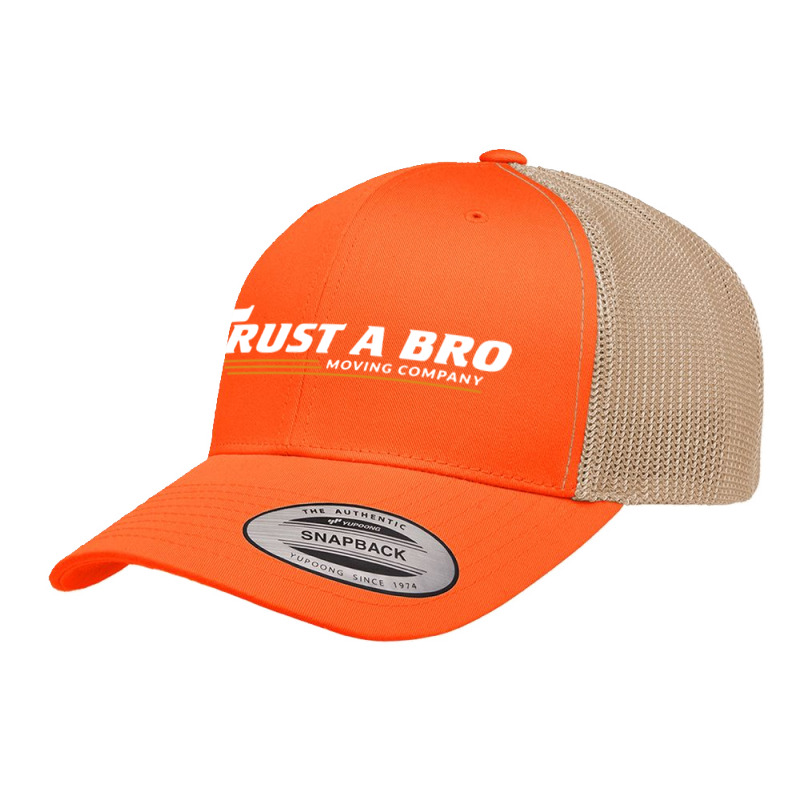 Trust A Bro Retro Trucker Cap | Artistshot