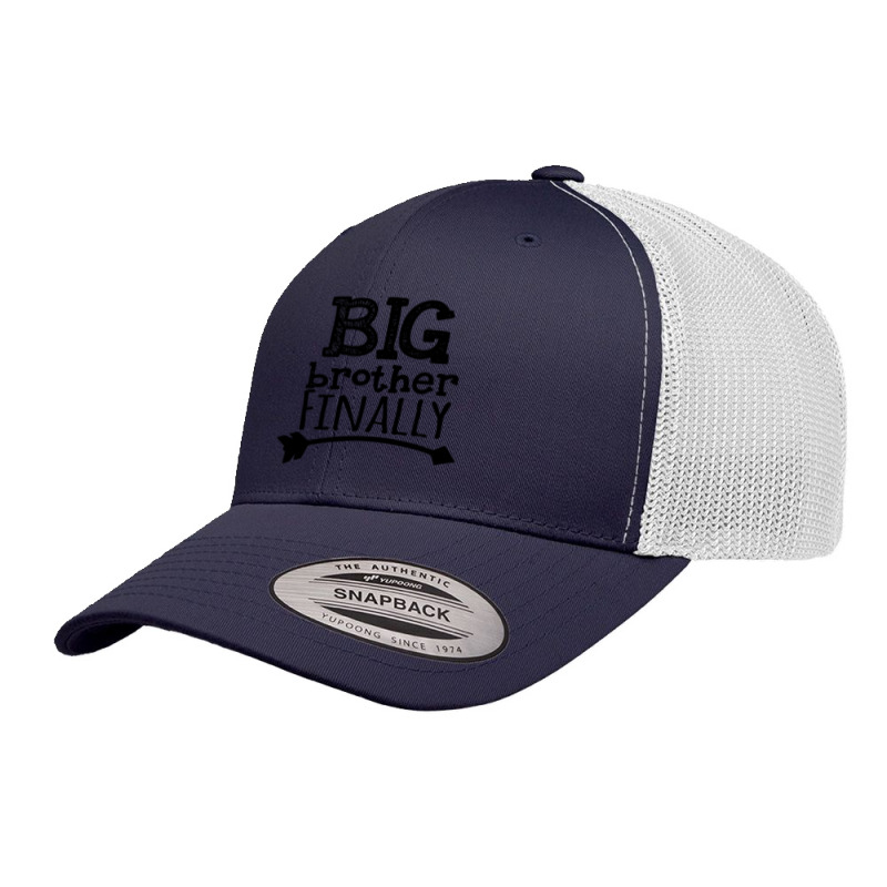 Big Brother Finally Retro Trucker Cap by Addelia | Artistshot