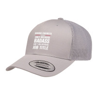 Mining Engineer Because Badass Isn't A Job Title Bridal Gift Retro Trucker Cap | Artistshot