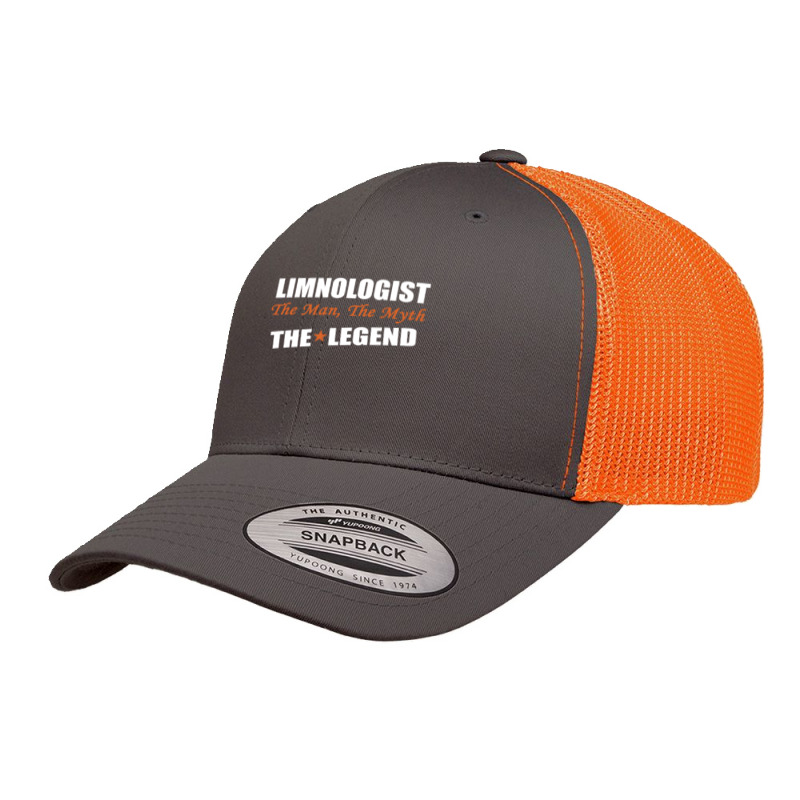 Limnologist The Man, The Myth The Legend Retro Trucker Cap by thanchashop | Artistshot