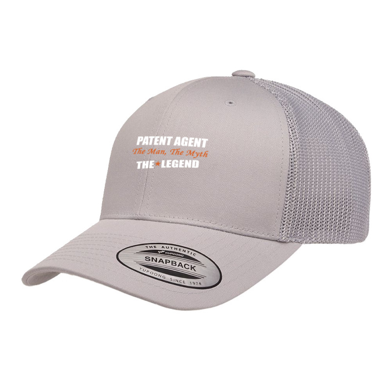 Patent Agent The Man, The Myth The Legend Retro Trucker Cap by thanchashop | Artistshot