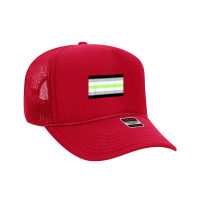 Agender Pride Flag National Pride Gift Foam Trucker Hat | Artistshot