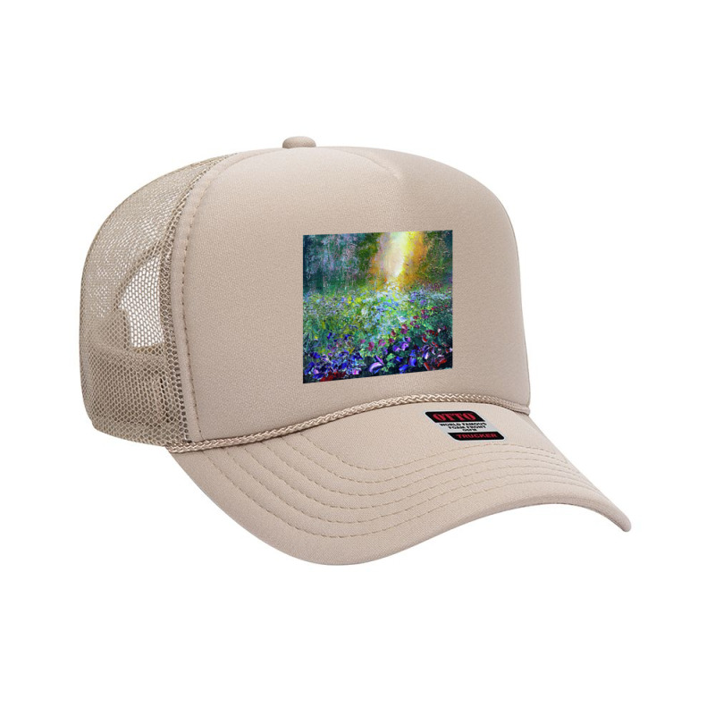 Morning Light Foam Trucker Hat by agodraws | Artistshot