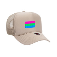 Polysexual Pride Flag National Pride Gift Foam Trucker Hat | Artistshot