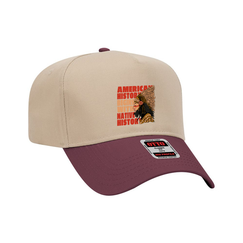 American History Is Native History Adjustable Baseball Cap by RichardLopez | Artistshot