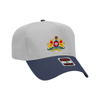 Karnataka Coat Of Arms, India Adjustable Baseball Cap | Artistshot