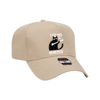 Scary I Found This Humerus Cat Black Humorous Medical Adjustable Baseball Cap | Artistshot