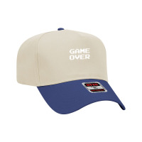 Game Over Arcade Retro Game Adjustable Baseball Cap | Artistshot