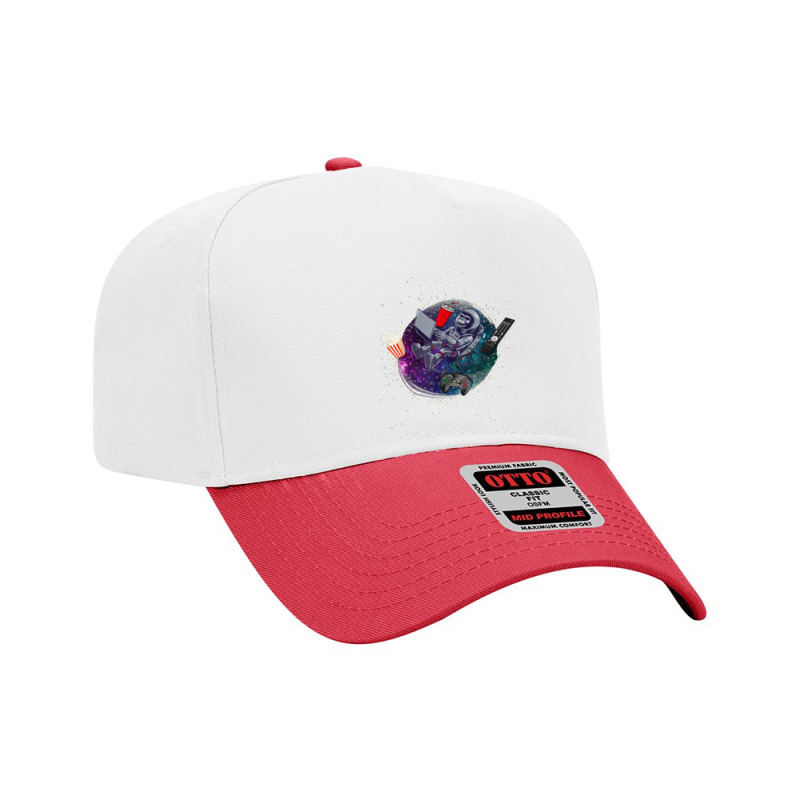 Gamer Space Station Adjustable Baseball Cap | Artistshot