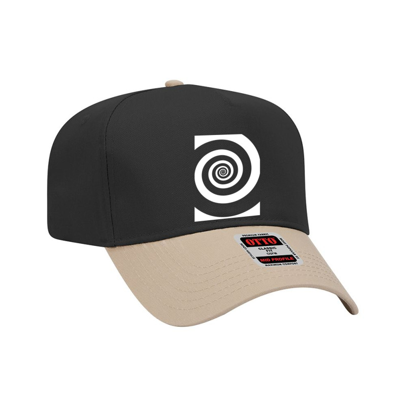 Spiral Hypnotic Retro Mind Control Visual Illusion Black And White Hd  Adjustable Baseball Cap by cm-arts | Artistshot