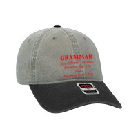 Grammar Dyed Cap | Artistshot