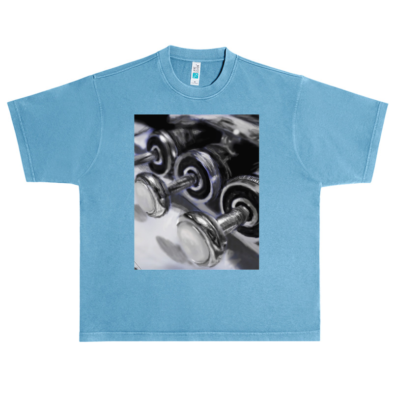 Trumpet Digital Painting 1 Urban Heavy T-shirt | Artistshot