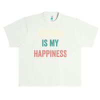 Estonia Is My Happiness Sweatshirt Urban Heavy T-shirt | Artistshot