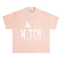 Women's Witch's Hat, Broom, Witches, Witches, Halloween, Wicca, Coven Urban Heavy T-shirt | Artistshot