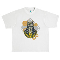 Vintage Steampunk Dog Egypt God Pharao Anubis T Shirt Urban Heavy T-shirt | Artistshot