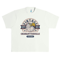 Retro Bald Eagle Charlottesville Virginia Vintage Limited Edition Urban Heavy T-shirt | Artistshot