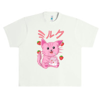 Japanese Anime Otaku Strawberry Milkshake Clothes Urban Heavy T-shirt | Artistshot