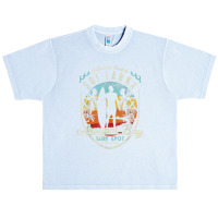 Sri Lanka Surfing Vintage Retro Surfer Arugam Bay Beach T Shirt Urban Heavy T-shirt | Artistshot