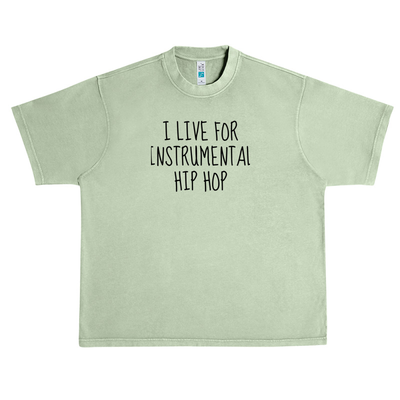 I Live For Instrumental Hip Hop Urban Heavy T-shirt by LarryCory | Artistshot