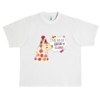 Fa La La La Llama Christmas Santa Urban Heavy T-shirt | Artistshot