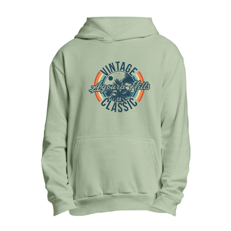 I Love Agoura Hills California Retro Vintage Classic Limited Edition Urban Pullover Hoodie by hardrollsjudo | Artistshot