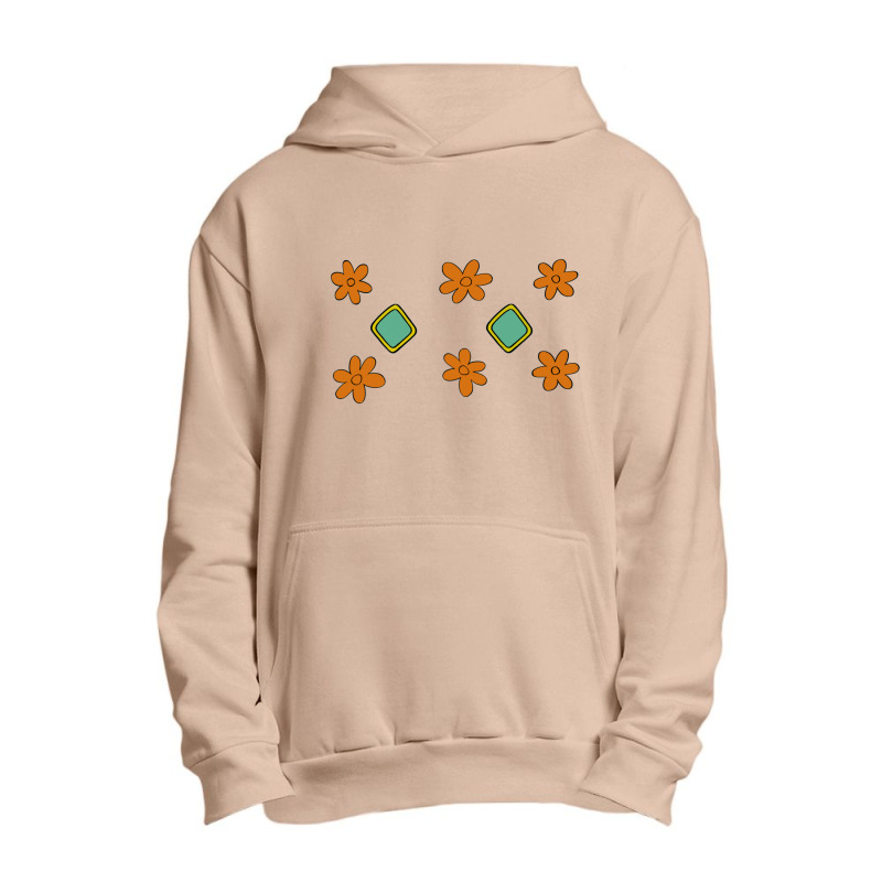 Dog Tag And Flowers Urban Pullover Hoodie by cm-arts | Artistshot