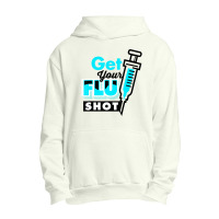 Cute Get Your Flu Shot Caregiver Immunization Urban Pullover Hoodie | Artistshot