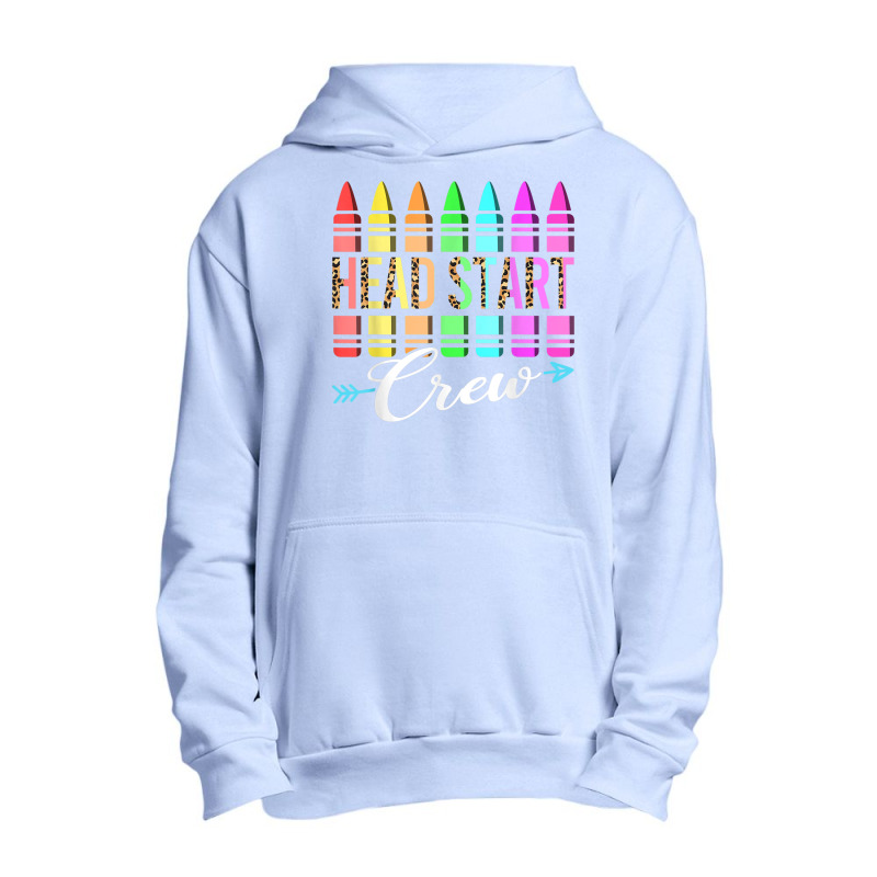 Team Head Start Crew Back To School Crayons Kids Teacher Urban Pullover Hoodie by MindyLeeLucas | Artistshot