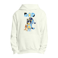 Dad Playing Son And Daughter Urban Pullover Hoodie | Artistshot