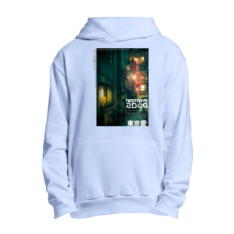 Dark City Green Vibe Urban Pullover Hoodie by femalesbaubles | Artistshot