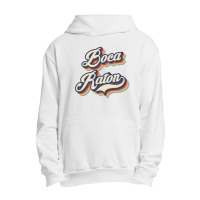 I Love Boca Raton City Usa Retro Vintage Urban Pullover Hoodie | Artistshot