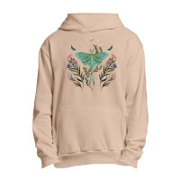 Luna Moth Luna And Forester Urban Pullover Hoodie | Artistshot