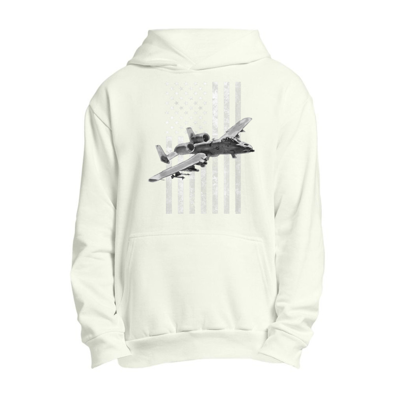 A-10 Thunderbolt Ii American Flag A-10 Warthog Urban Pullover Hoodie | Artistshot