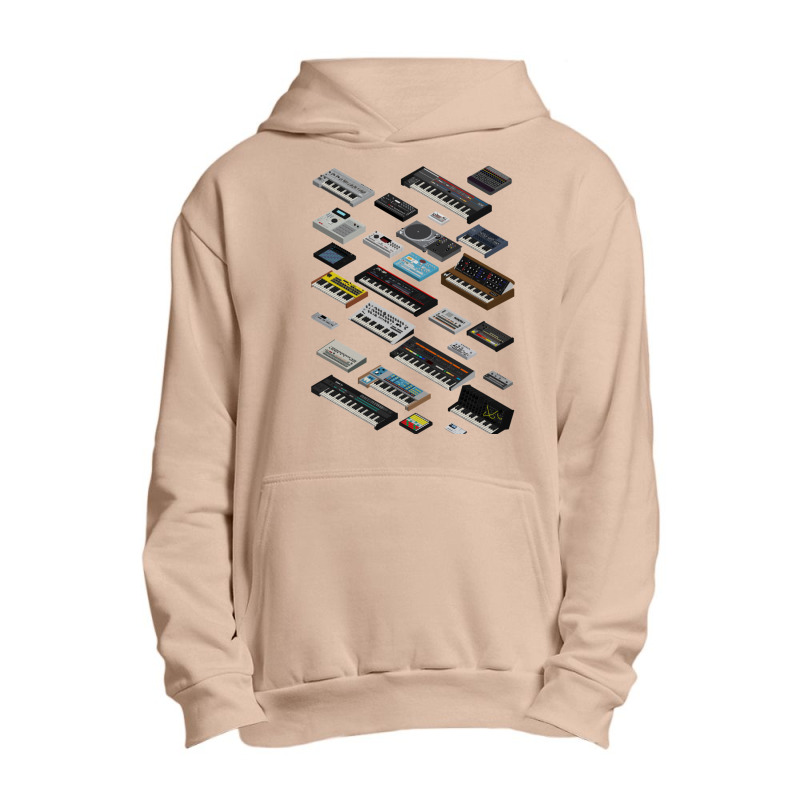 Synthesizer Fan Collection Urban Pullover Hoodie | Artistshot