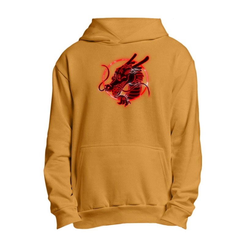 The Dragon Red Ver Gift Urban Pullover Hoodie | Artistshot