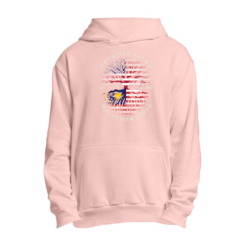 American Grown Malaysian Roots Malaysia Flag Urban Pullover Hoodie by CathyCurry | Artistshot