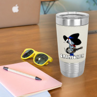 Uncle Pecos Top Leatherette Tumbler | Artistshot