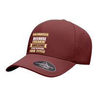 Galvaniser Because Freakin' Awesome Isn't A Job Title Seamless Cap | Artistshot