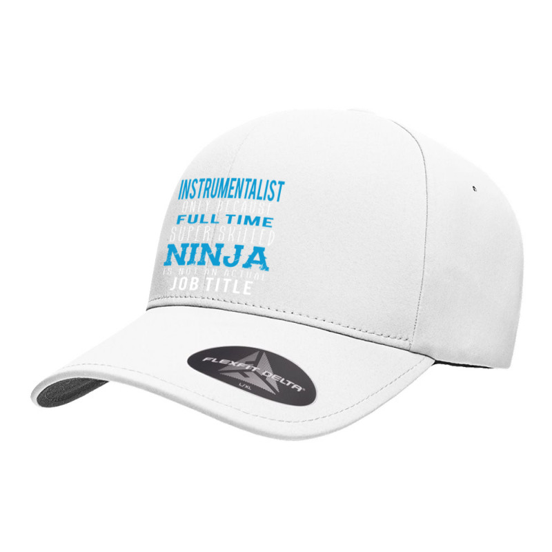 Instrumentalist Because Ninja Is Not A Job Title Seamless Cap by thanchashop | Artistshot