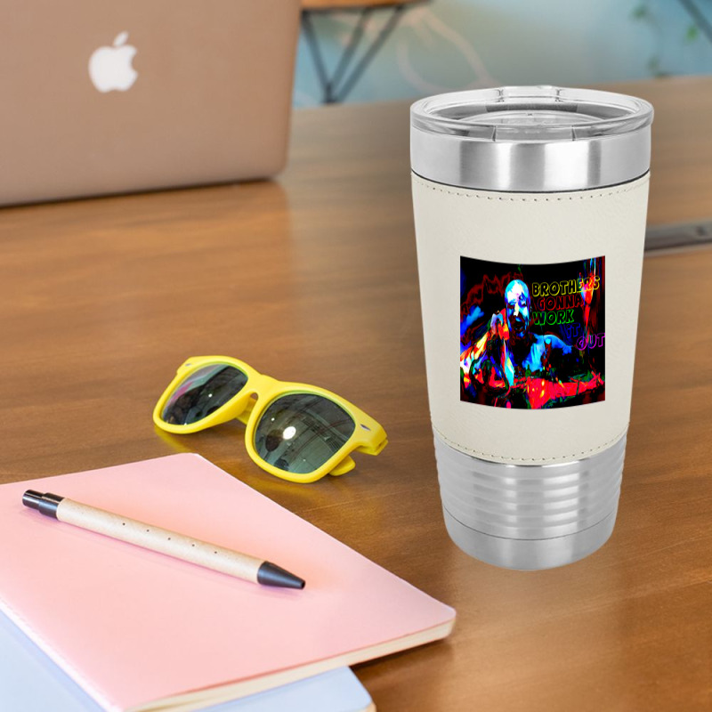 Brothers Gonna Flip You Out Leatherette Tumbler | Artistshot