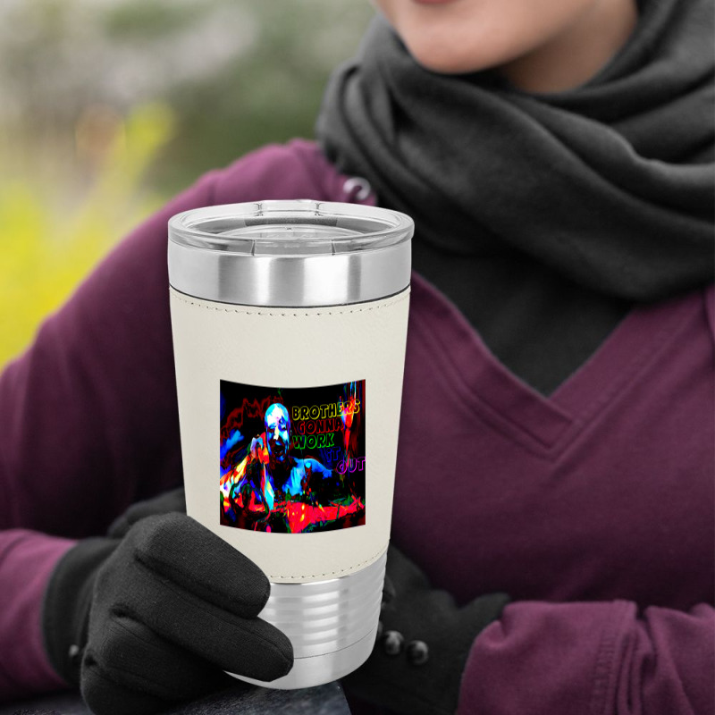 Brothers Gonna Flip You Out Leatherette Tumbler | Artistshot