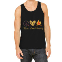 Peace Love Camping Retro Vintage Tank Top | Artistshot