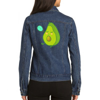 Namaste Meditation T  Shirt Namaste Avocado, Meditation, Yoga T  Shirt Ladies Denim Jacket | Artistshot