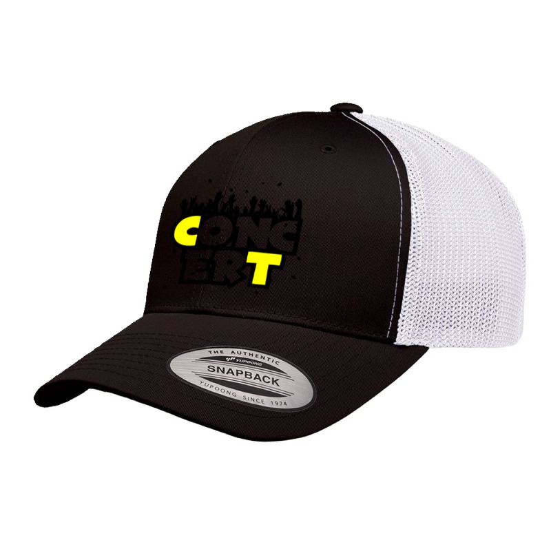 Concert Concert Lighting Retro Trucker Cap by bakarjenggotan | Artistshot